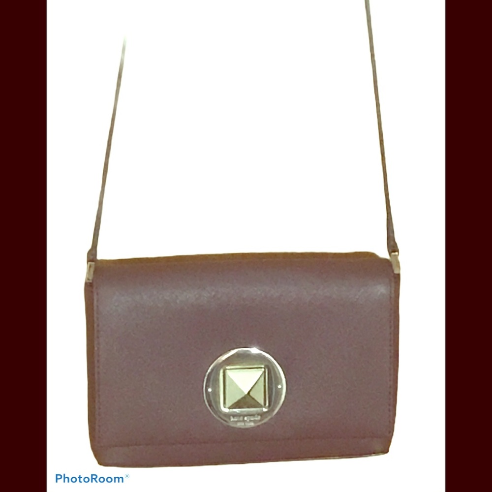 Kate Spade burgundy crossbody purse used once